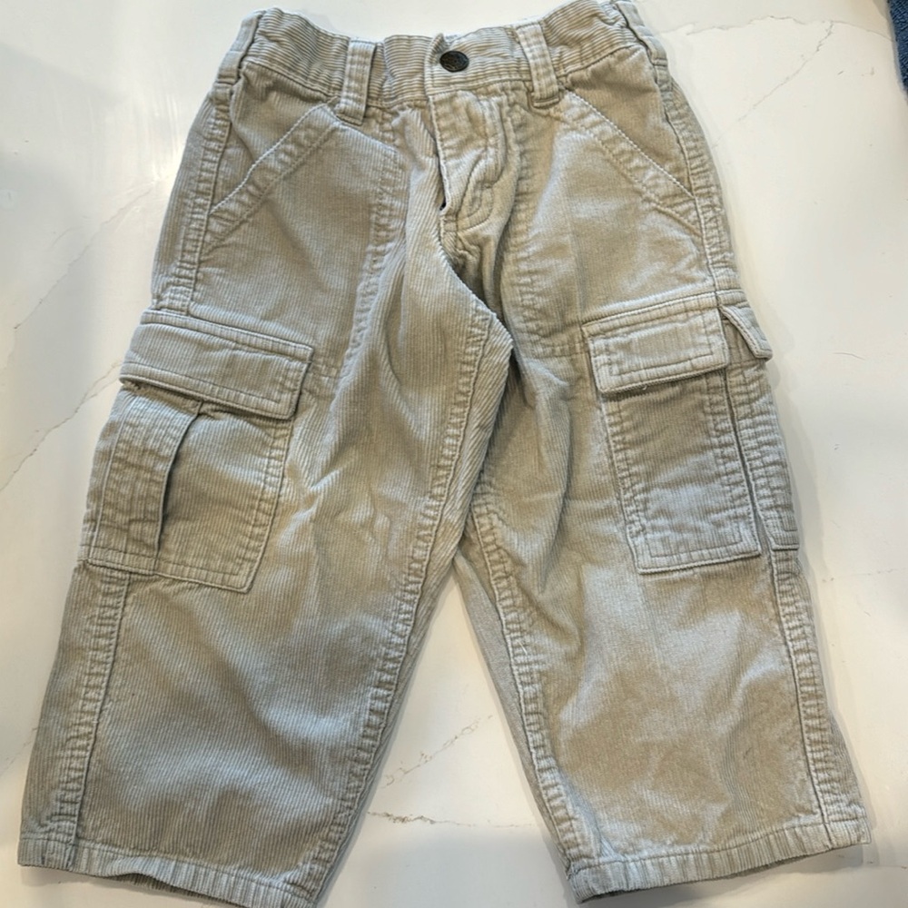 OshKosh Khaki Corduroys, 2T